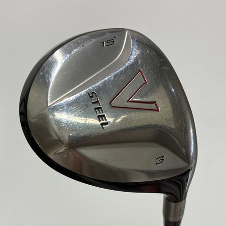 TaylorMade V Steel Fairway Wood 3 Wood Stiff Flex – Sole