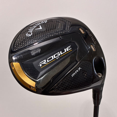 Callaway Rogue ST Max 9* Driver Regular Flex Headcover Included – Sole