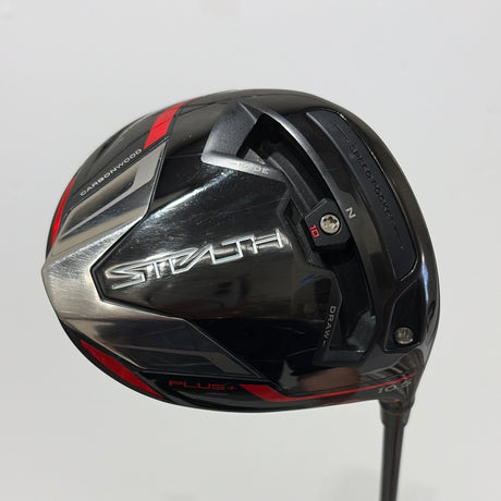 TaylorMade Stealth Plus+ 10.5* Driver Stiff Flex Headcover Included – Sole