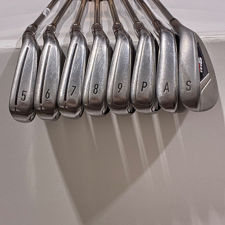 TaylorMade M6 Iron Set 5-P+A+S Stiff Flex – Sole