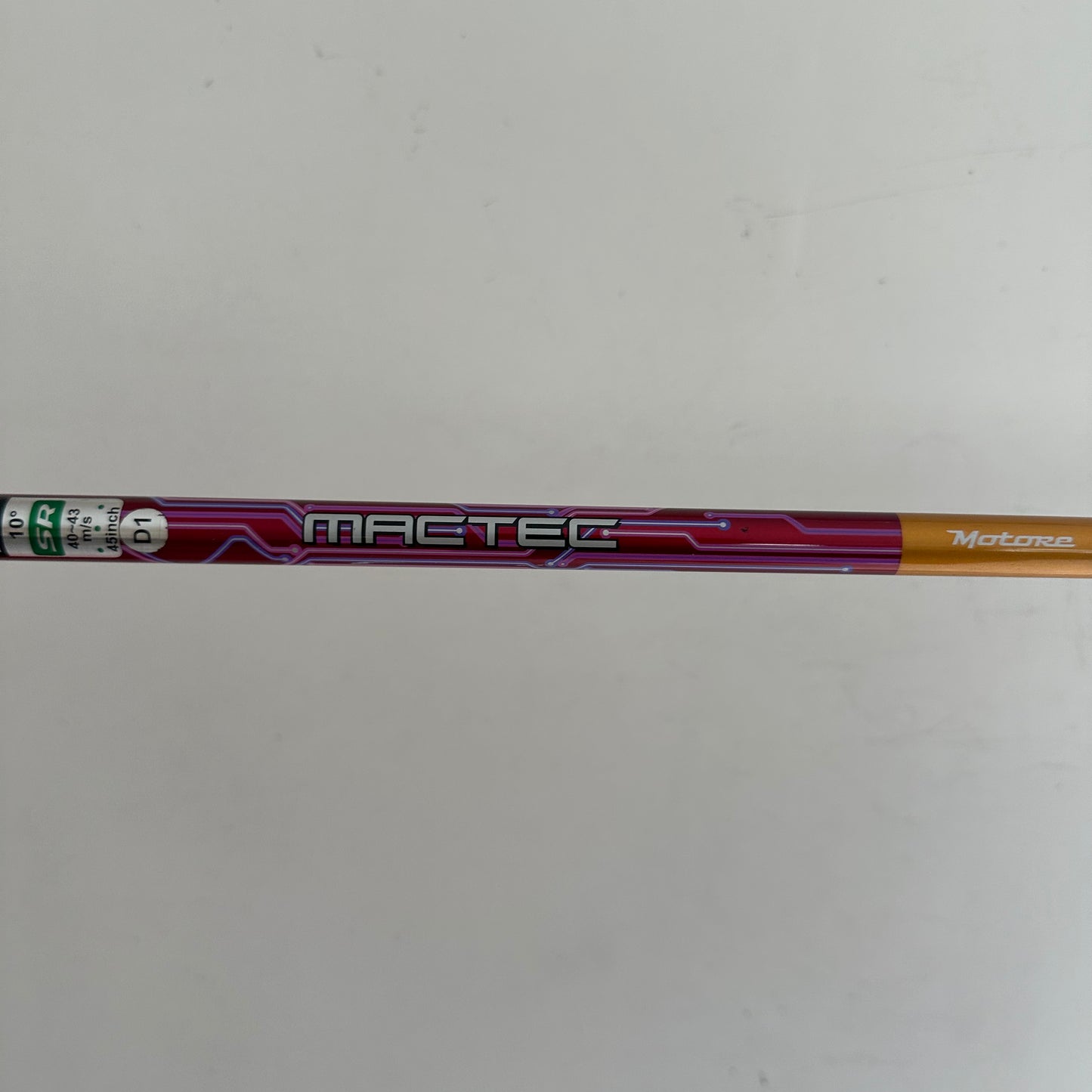 MacGregor MacTec 10* Driver Stiff Regular Flex