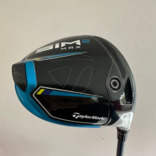 TaylorMade SIM2 Max 9.0* Driver Stiff Flex Headcover Included