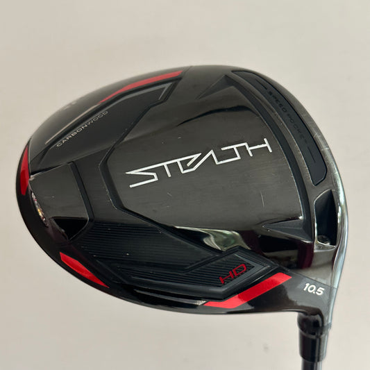 TaylorMade Stealth HD 10.5* Driver Stiff Flex Headcover Included