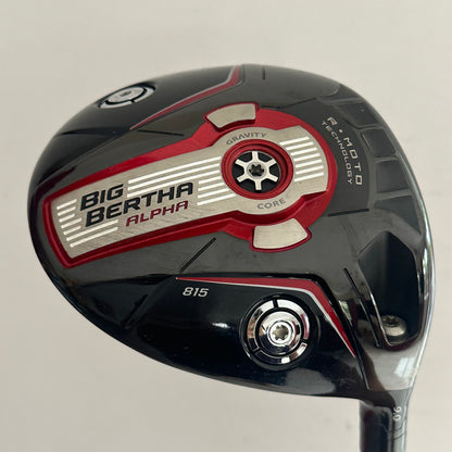 Callaway Big Bertha Alpha 815 9.0* Driver Stiff Flex