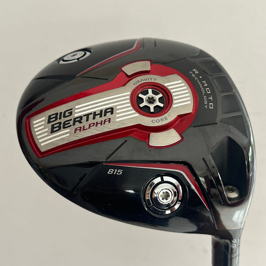 Callaway Big Bertha Alpha 815 9.0* Driver Stiff Flex