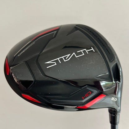 TaylorMade Stealth HD 9.0* Driver Stiff Flex Headcover Included