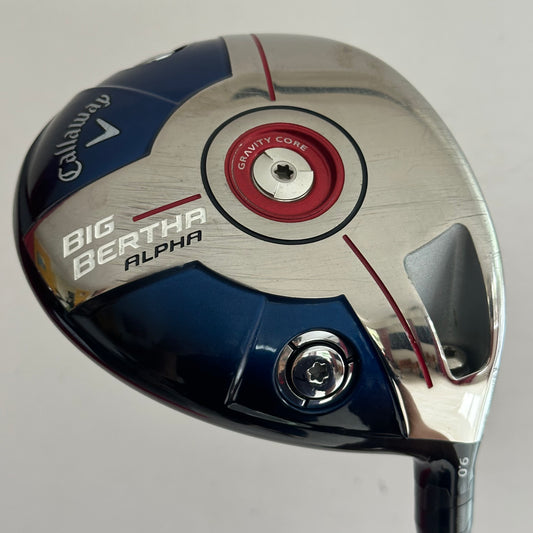 Callaway Big Bertha Alpha 9.0* Driver Stiff Flex