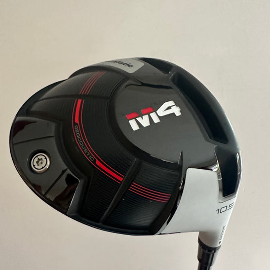 TaylorMade M4 (2021) 10.5* Driver Stiff Flex Headcover Included