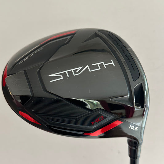 TaylorMade Stealth HD 10.5* Driver Stiff Flex Headcover Included