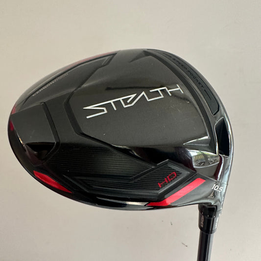 TaylorMade Stealth HD 10.5* Driver Stiff Flex Headcover Included