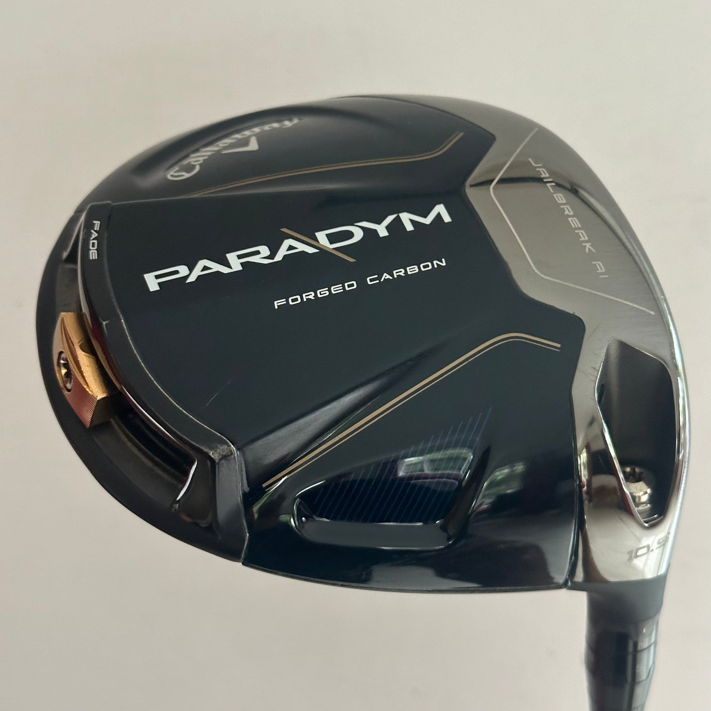 Callaway Paradym 10.5* Driver Stiff Flex Headcover Included