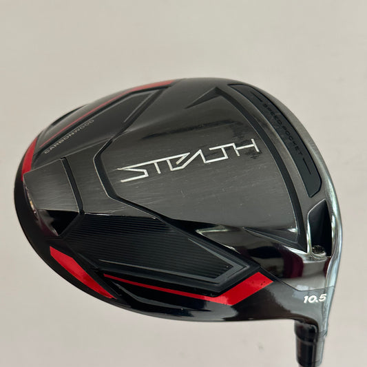 TaylorMade Stealth 10.5* Driver Stiff Flex Headcover Included