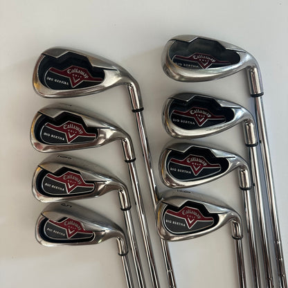 Callaway Big Bertha Iron Set 5-S Including A Wedge