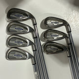 (We have a x16 7 iron) Callaway Steelhead X-14 Iron Set 4-P+A Stiff Flex *Missing 7 Iron