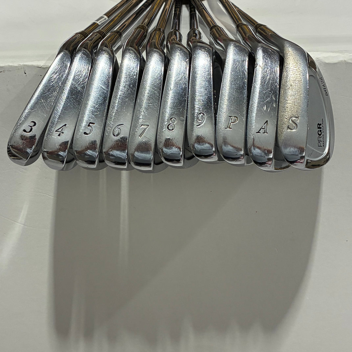 PRGR Data 1 Iron Set 3-P+A+S Stiff Flex