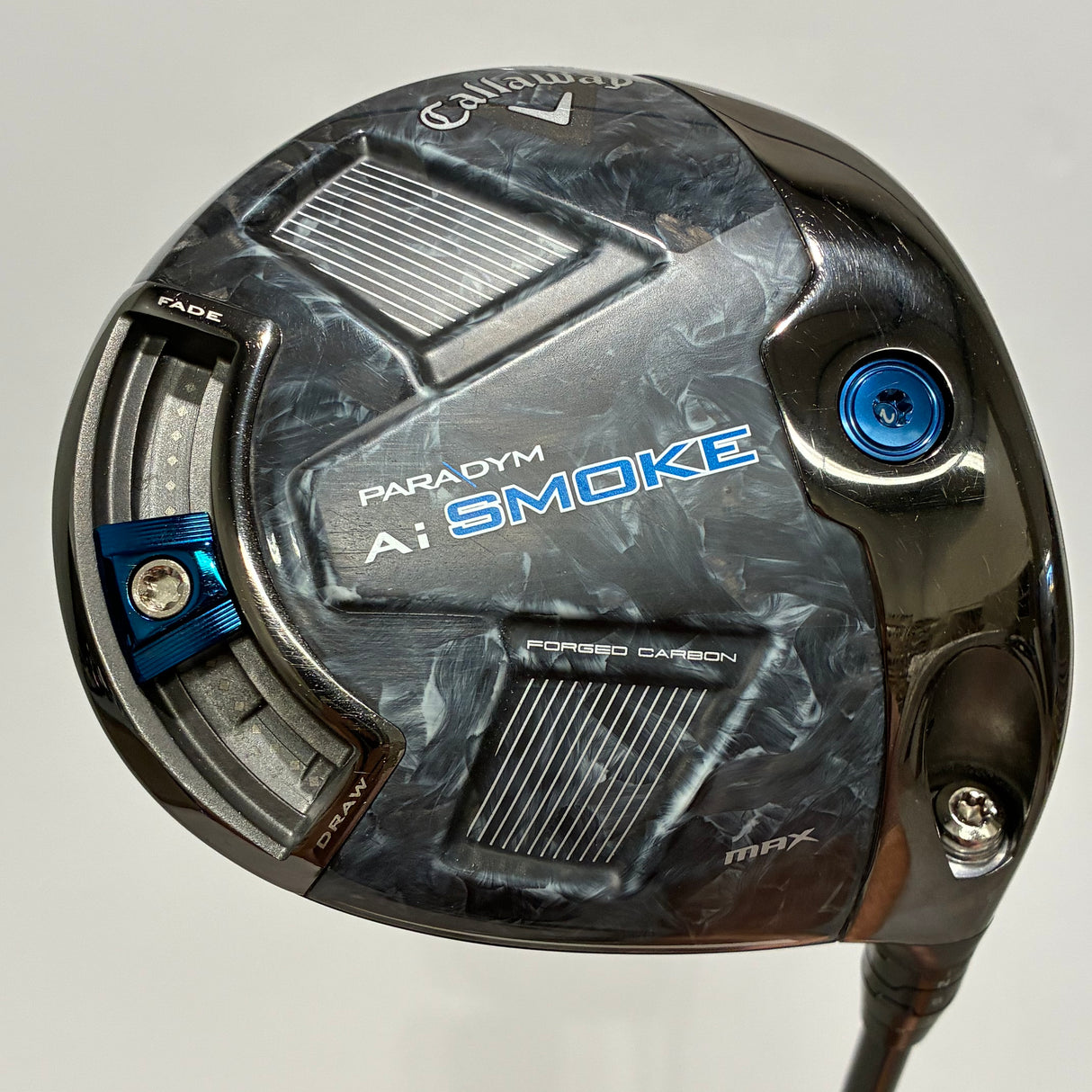 Callaway Paradym Ai Smoke Max 9.0* Driver Stiff Flex Headcover Included