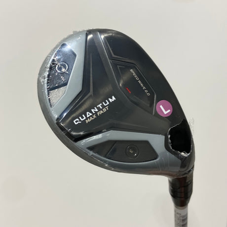 Brand New Ladies Callaway Quantum Max Fast 5 Hybrid Ladies Flex Headcover Included