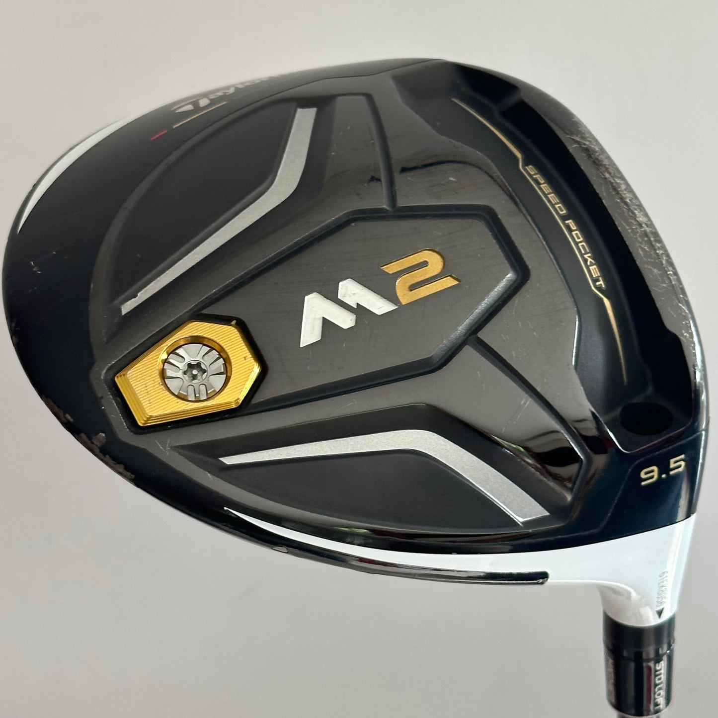 TaylorMade M2 Driver 9.5* Stiff Flex Headcover Included