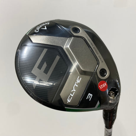 Brand New Callaway Elyte 3 Wood Stiff Flex Headcover Included