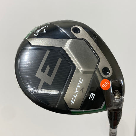 Brand New Callaway Elyte X 3 Wood Stiff Flex Headcover Included