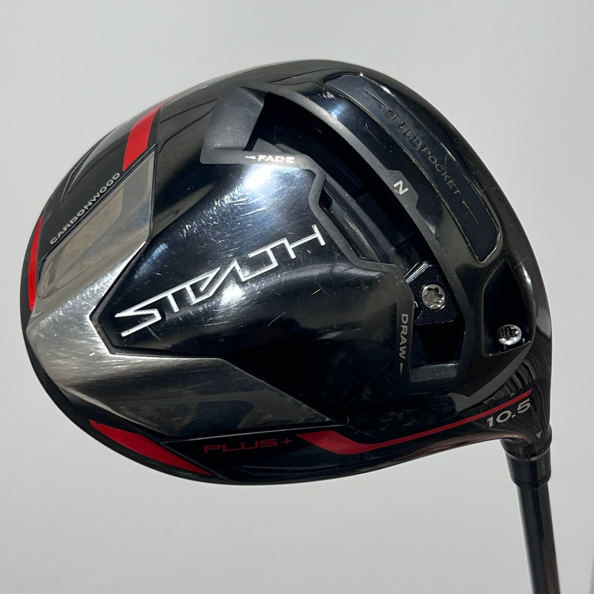 TaylorMade Stealth Plus+ 10.5* Driver Stiff Flex Headcover Included
