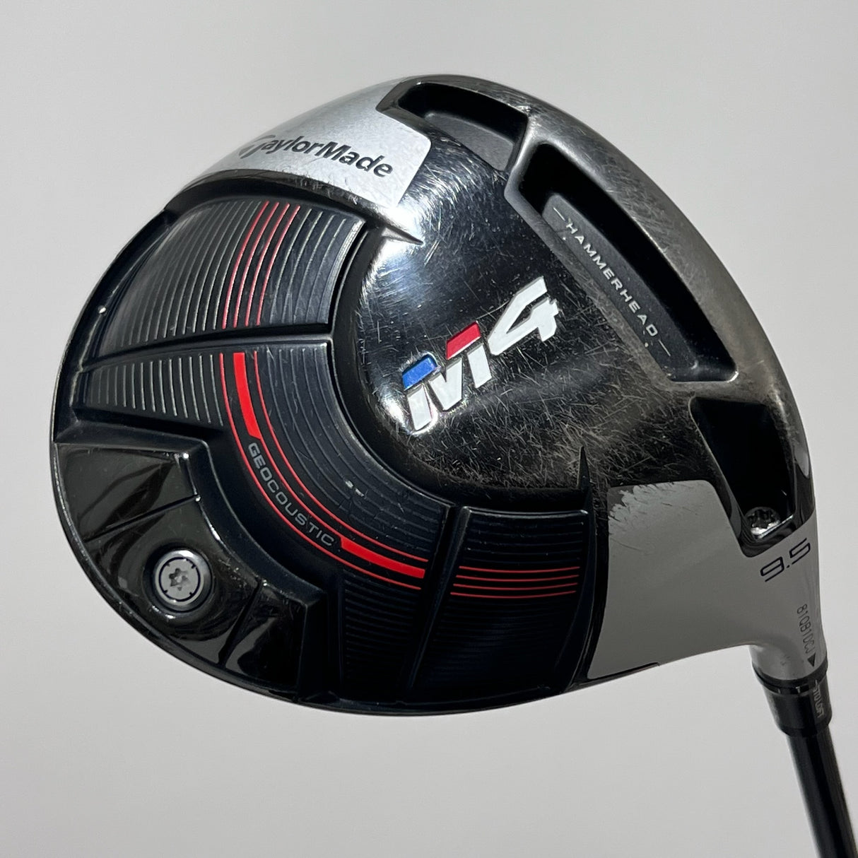 TaylorMade M4 9.5* Driver Stiff Flex Headcover Included