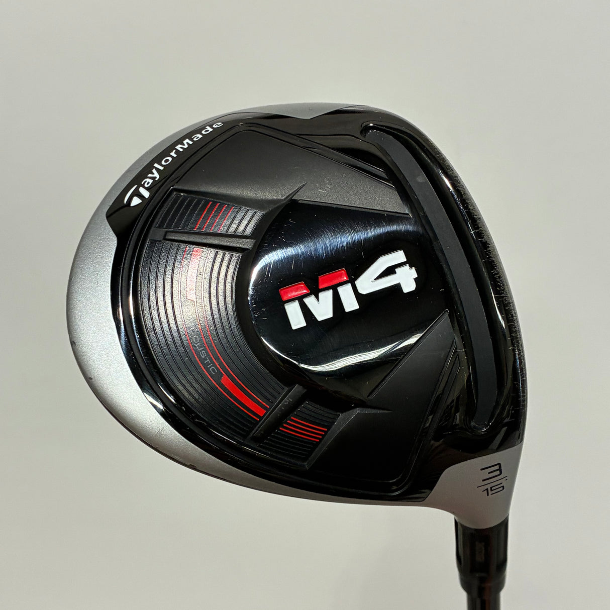 TaylorMade M4 (2021) 3 Wood Regular Flex Headcover Included