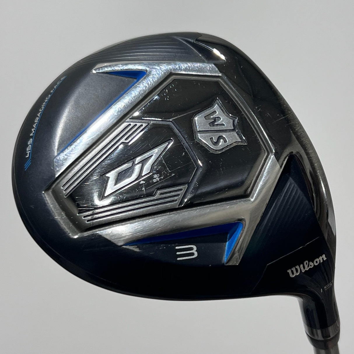 Wilson WS D7 3 Wood Stiff Flex Headcover Included