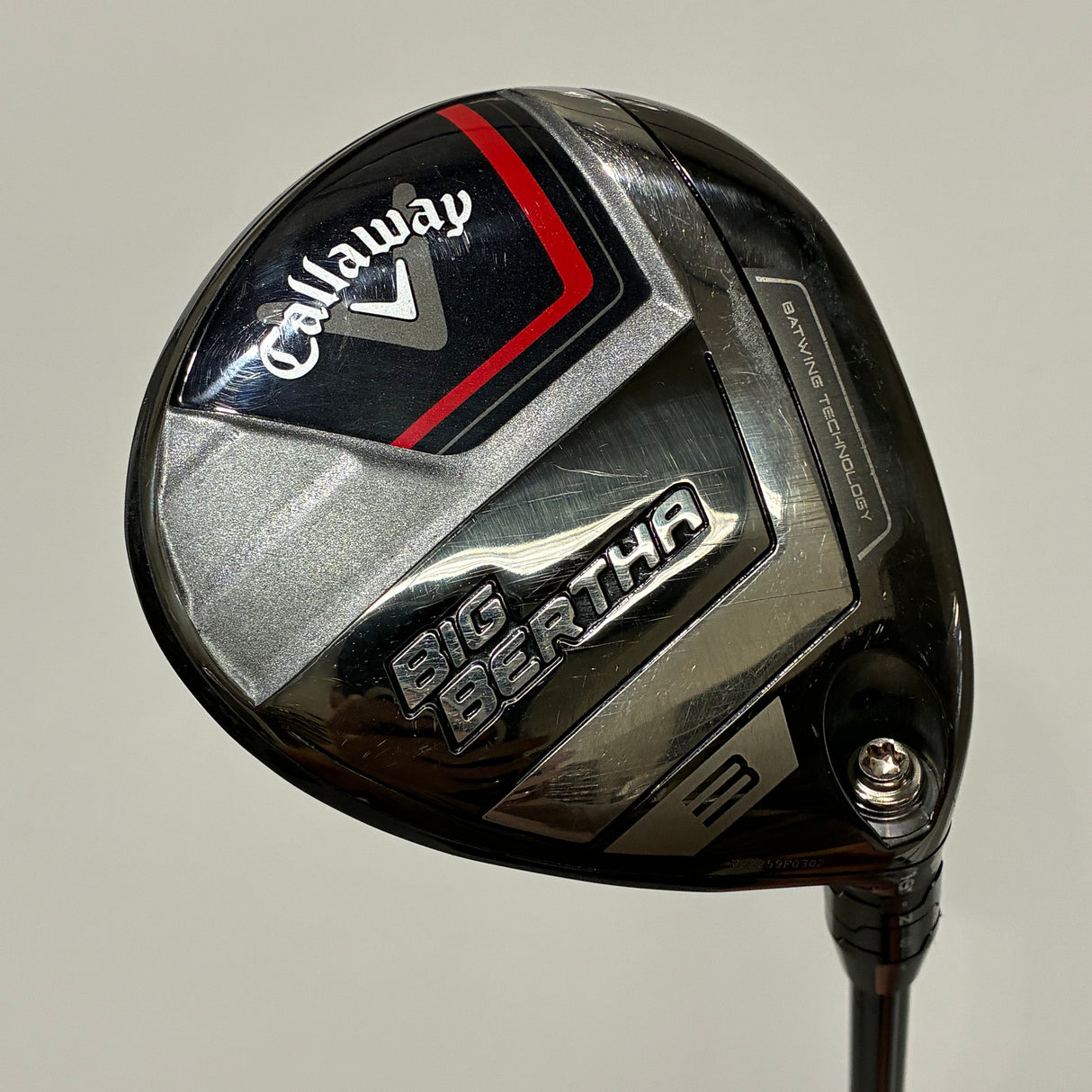 Callaway Big Bertha (2023) 3 Wood Stiff Flex Headcover Included