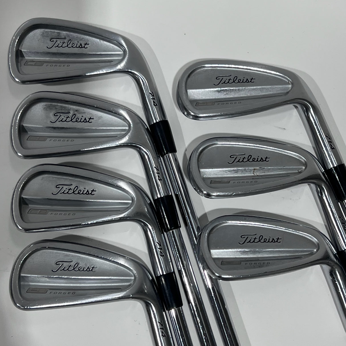 Titleist CB 714 Iron Set 4-P Stiff Flex