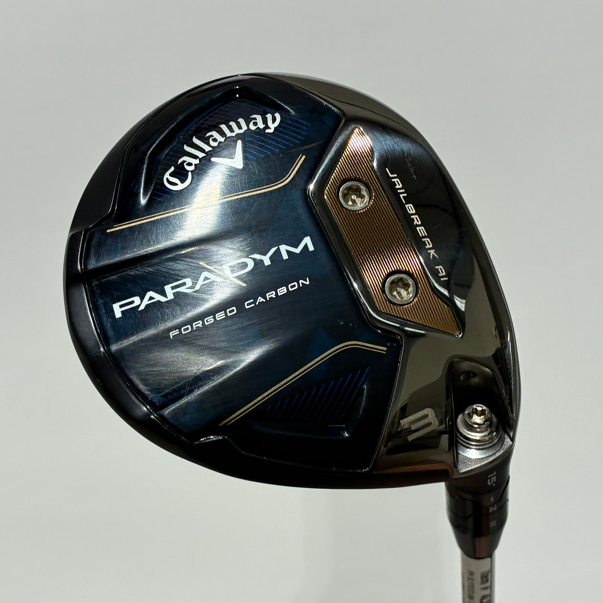 Callaway Paradym 3 Wood Stiff Flex Headcover Included