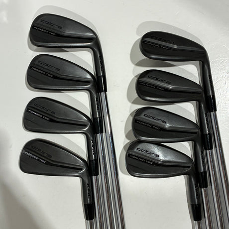 Cobra King Forged Tec Black (2023) Iron Set 4-P+G Stiff Flex