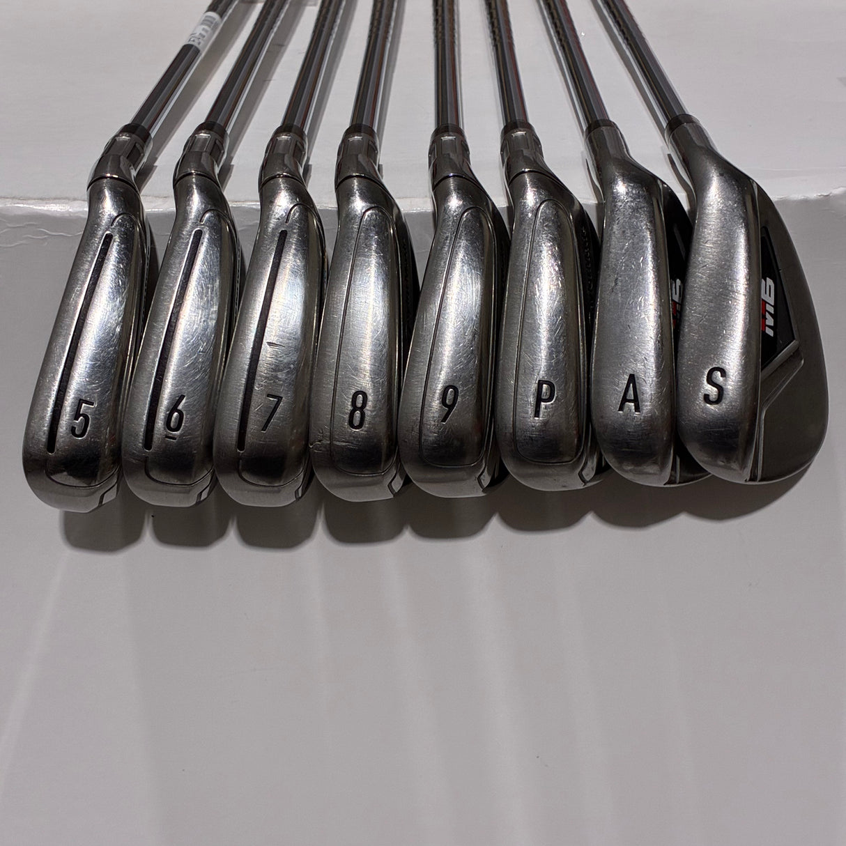 TaylorMade M6 Iron Set 5-P+A+S Stiff Flex