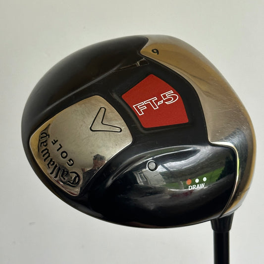 Callaway FT-5 9* Driver Stiff Flex Headcover Included