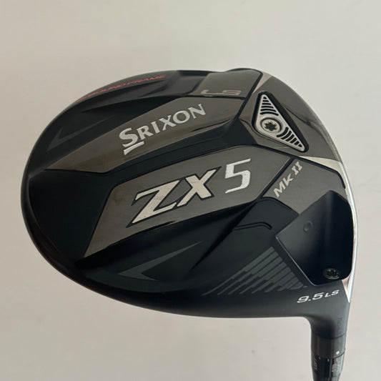 Srixon ZX5 MK II LS 9.5* Driver Stiff Flex Headcover Included