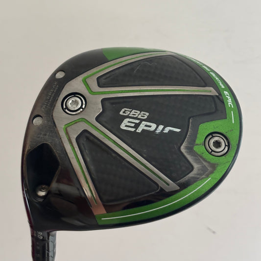 Left Handed Callaway GBB Epic Sub Zero 9.0* Driver Stiff Flex Headcover Included