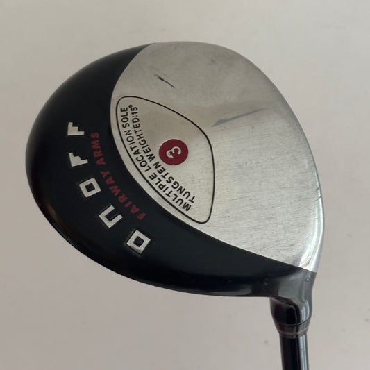 ONOFF FAIRWAY ARMS 3 Wood Stiff Flex