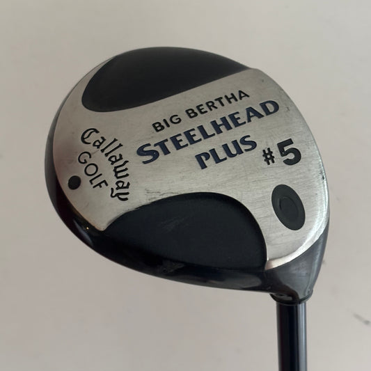 Callaway Big Bertha Steelhead Plus 5 Wood Stiff Flex