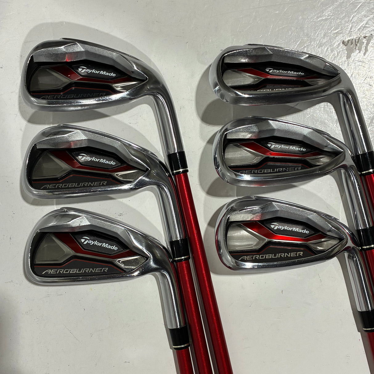 TaylorMade Aeroburner Iron Set 6-P+A Stiff Flex