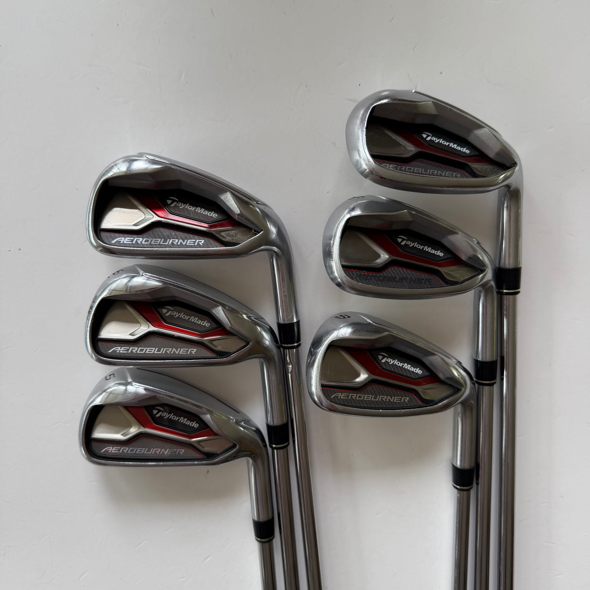 TaylorMade Aeroburner Iron Set 5-P Stiff Flex