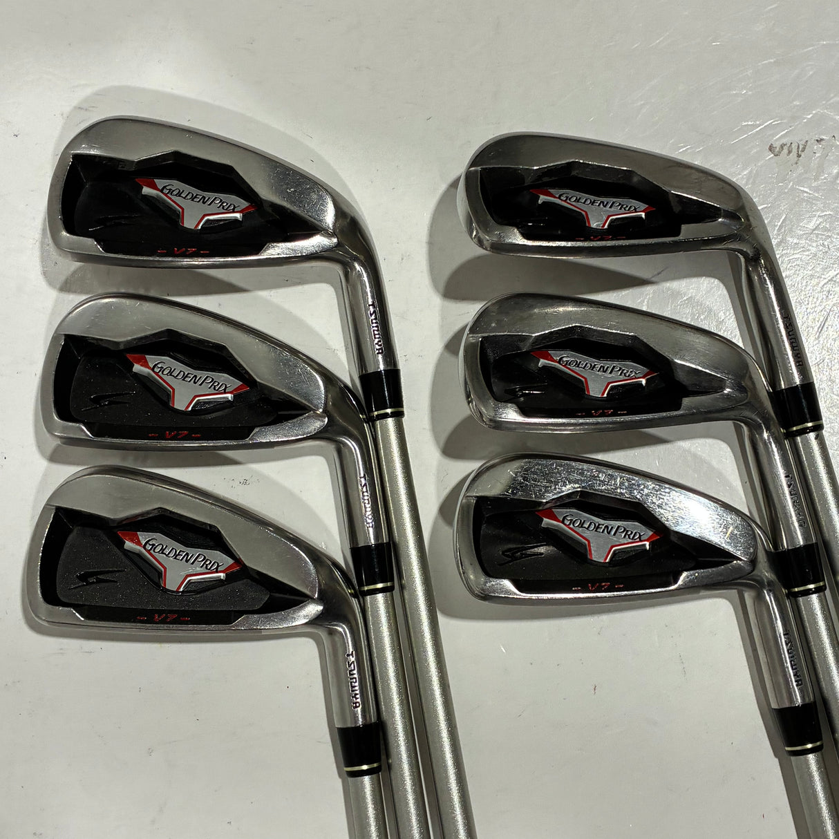 Tsuruya Golden Prix V7 Iron Set 5-P Stiff Flex