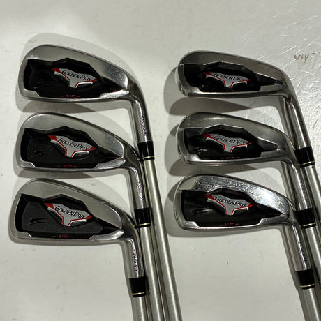 Tsuruya Golden Prix V7 Iron Set 5-P Stiff Flex