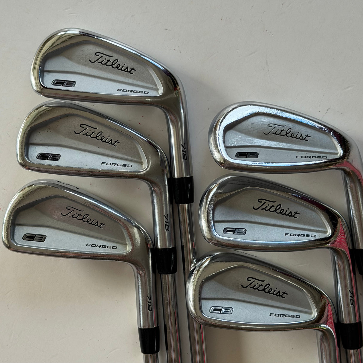 Titleist CB 718 Iron Set 5-P Stiff Flex