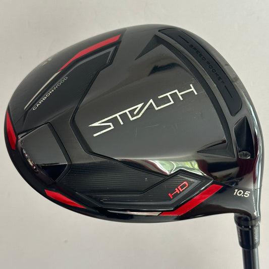 TaylorMade Stealth HD 10.5* Driver Stiff Flex Headcover Included