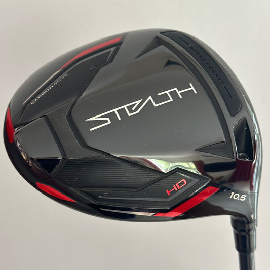 TaylorMade Stealth HD 10.5* Driver Regular Flex Headcover Included