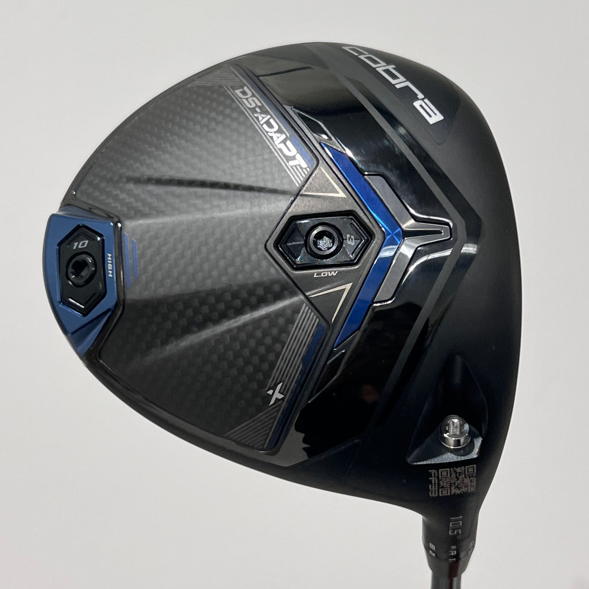 Cobra DS-Adapt X 10.5* Driver Stiff Flex Headcover Included