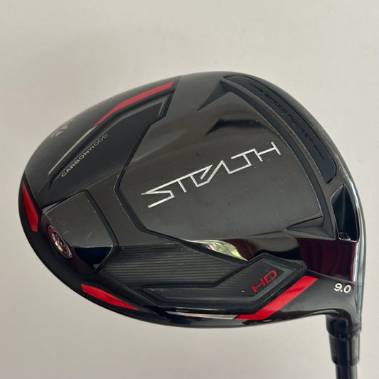 TaylorMade Stealth HD 9.0* Driver Stiff Flex Headcover Included