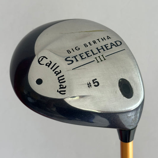Callaway Big Bertha Steelhead 5 Wood Stiff Flex