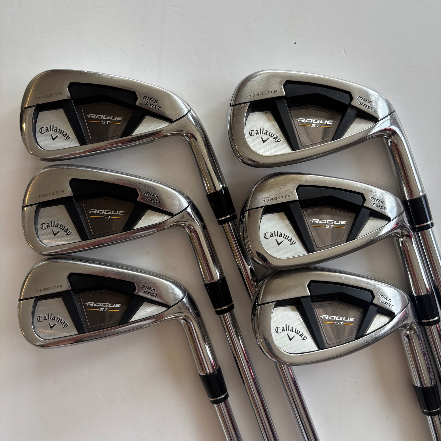 Callaway Rogue ST Max Fast Iron Set 5-P Stiff Flex