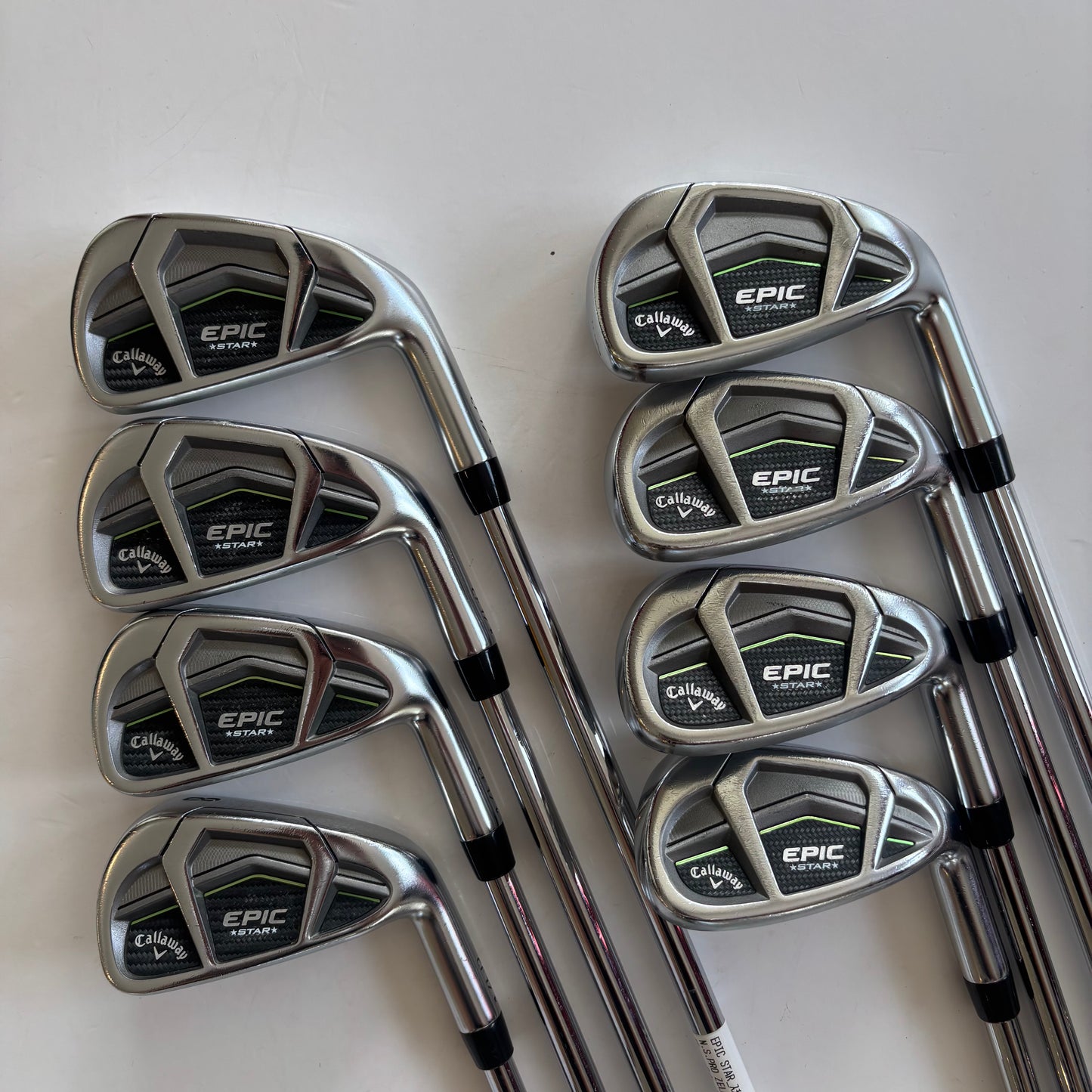 Callaway Epic Star CF17 Iron Set 5-P+A+G Stiff Flex
